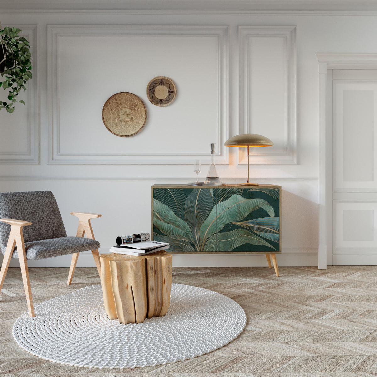 ROYAL GREEN 2-türiges Sideboard