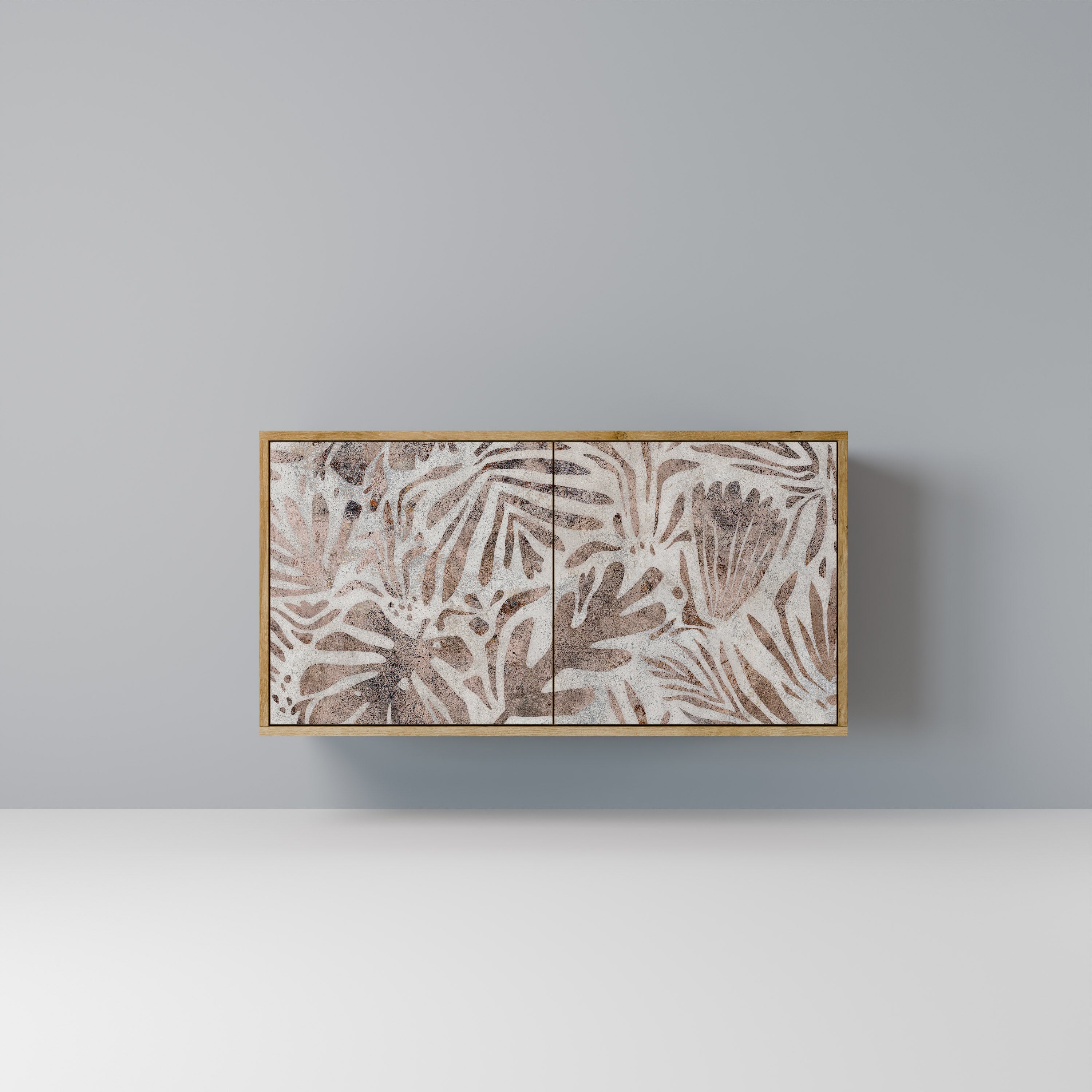 PASSING TIME Sideboard mit 2 Türen in Eichenoptik