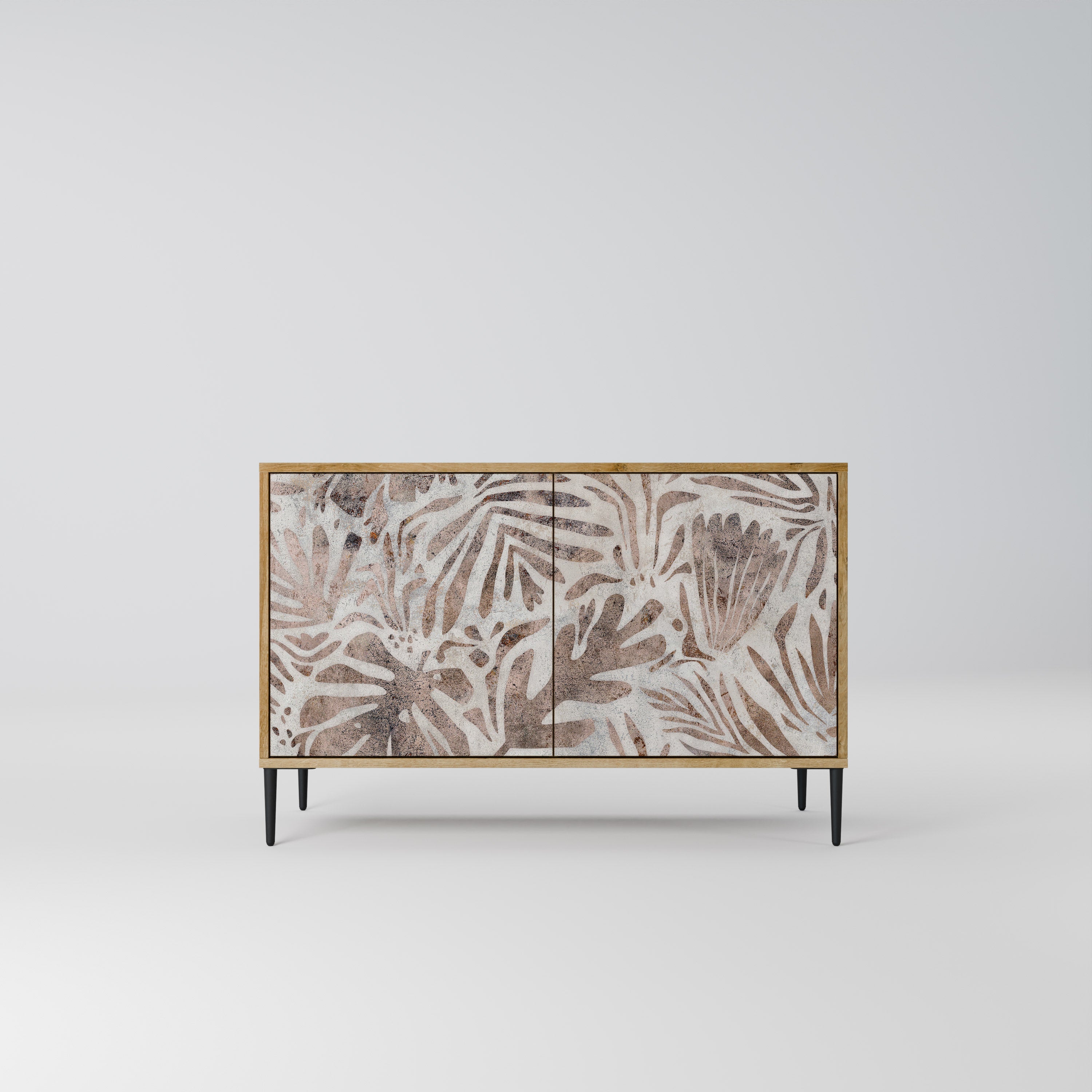 PASSING TIME Sideboard mit 2 Türen in Eichenoptik