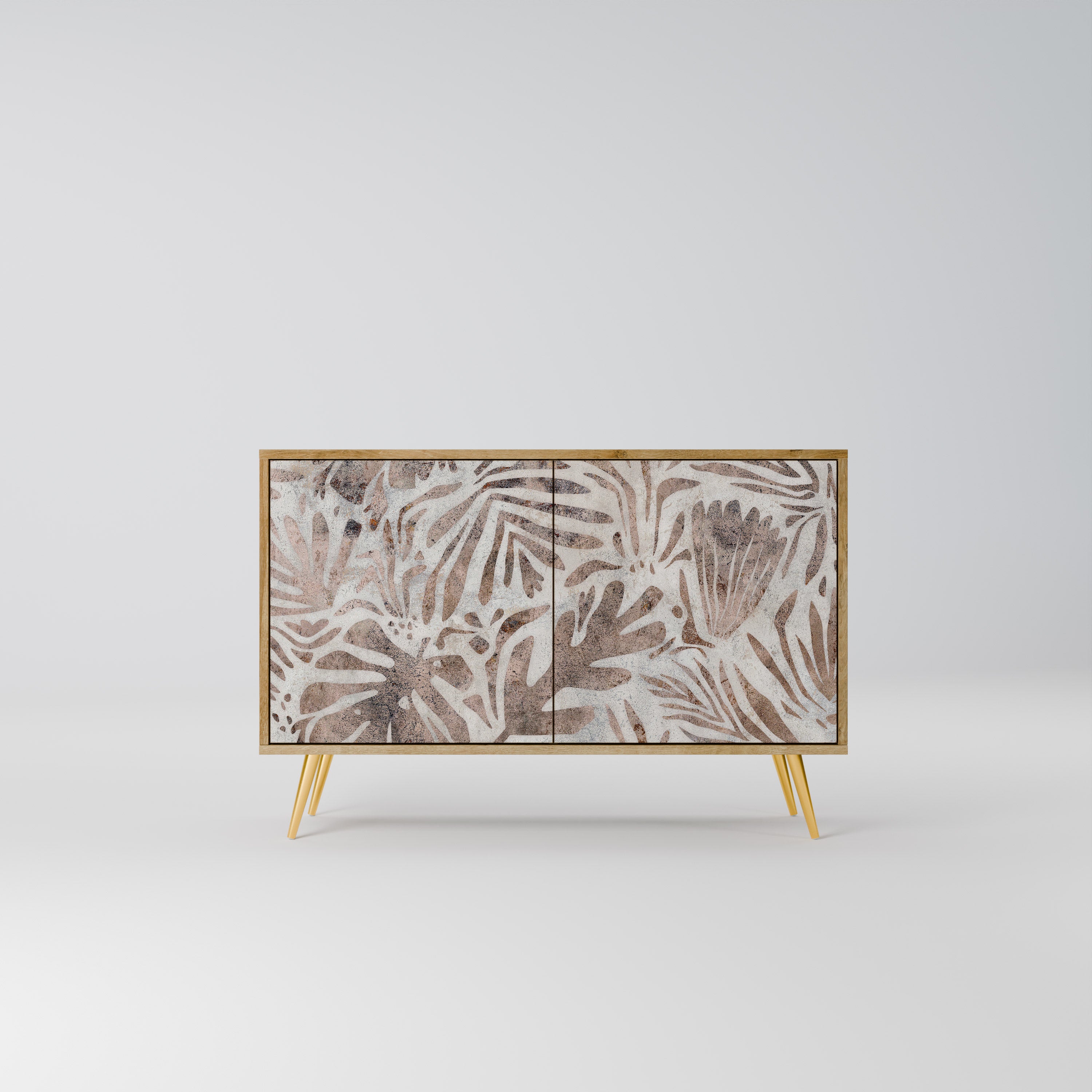 PASSING TIME Sideboard mit 2 Türen in Eichenoptik