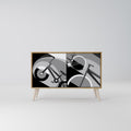 BIKE ENERGY 2-Door Sideboard in Oak Effect