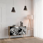 BIKE ENERGY 2-Door Sideboard in Oak Effect