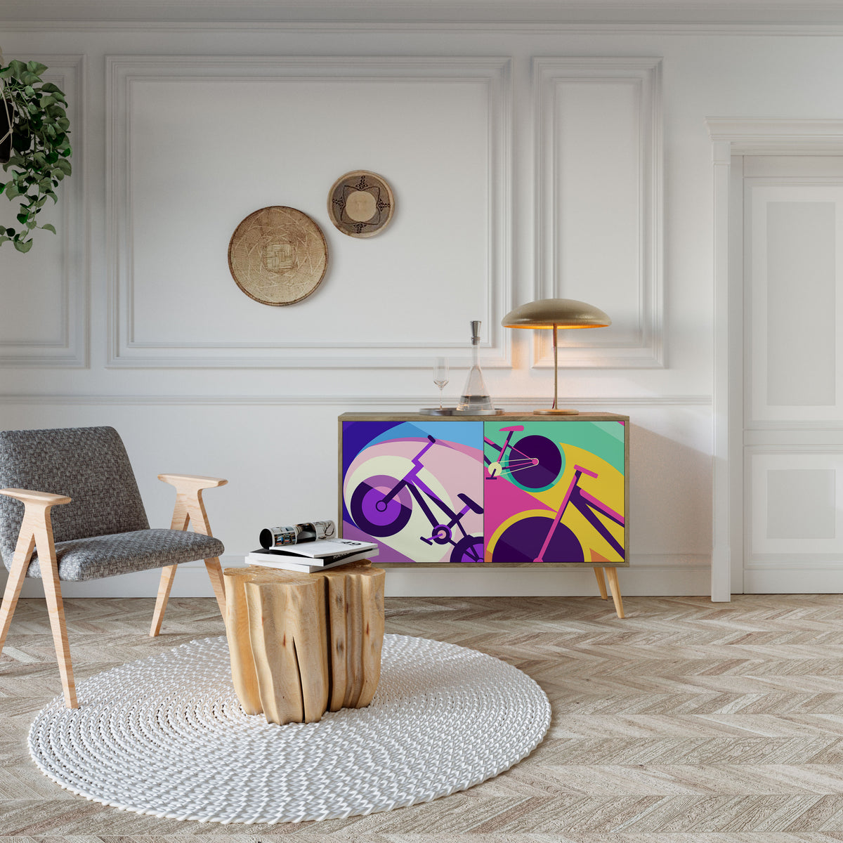 BIKE DREAMS 2-türiges Sideboard