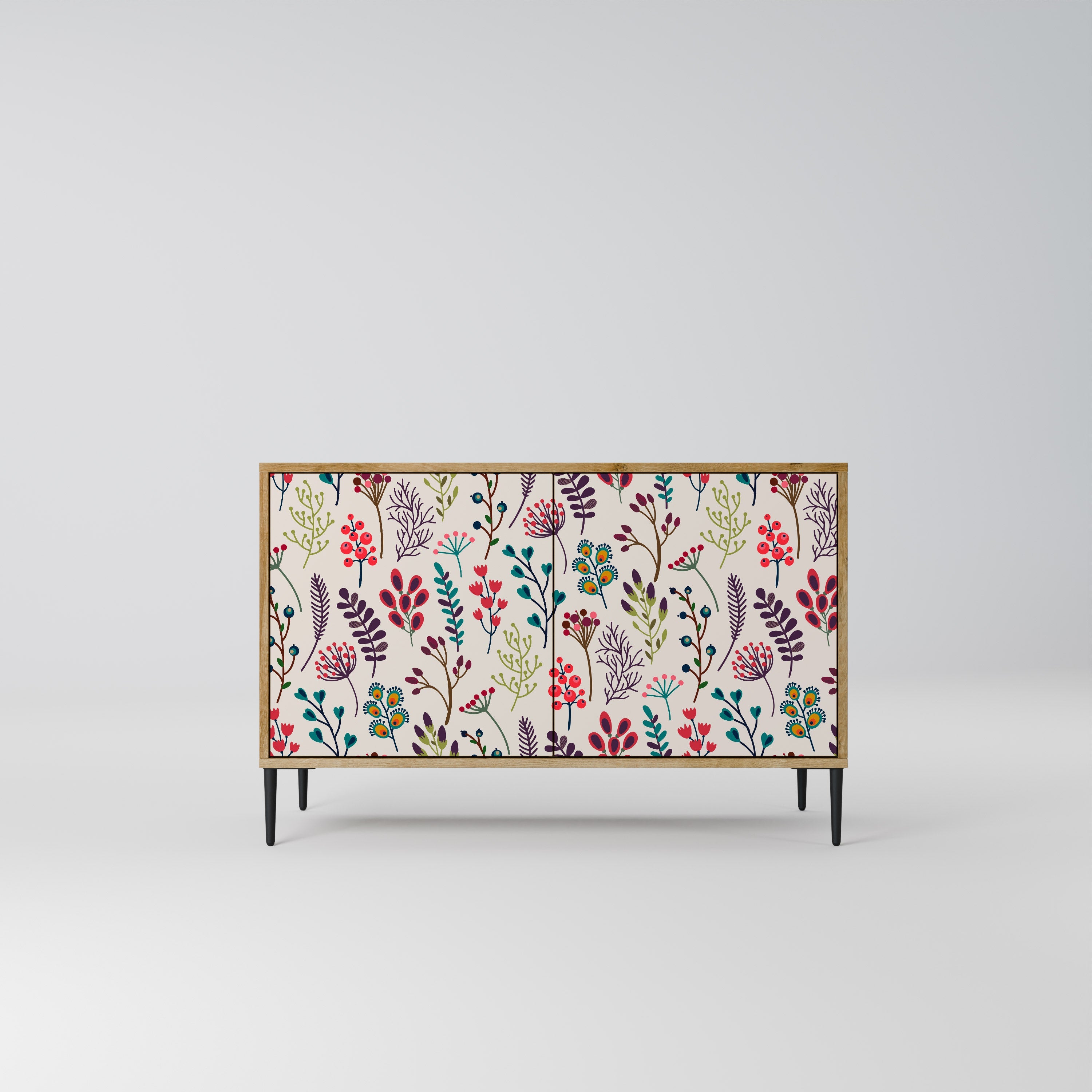 AUTUMN SUNDRIES Sideboard mit 2 Türen in Eichenoptik