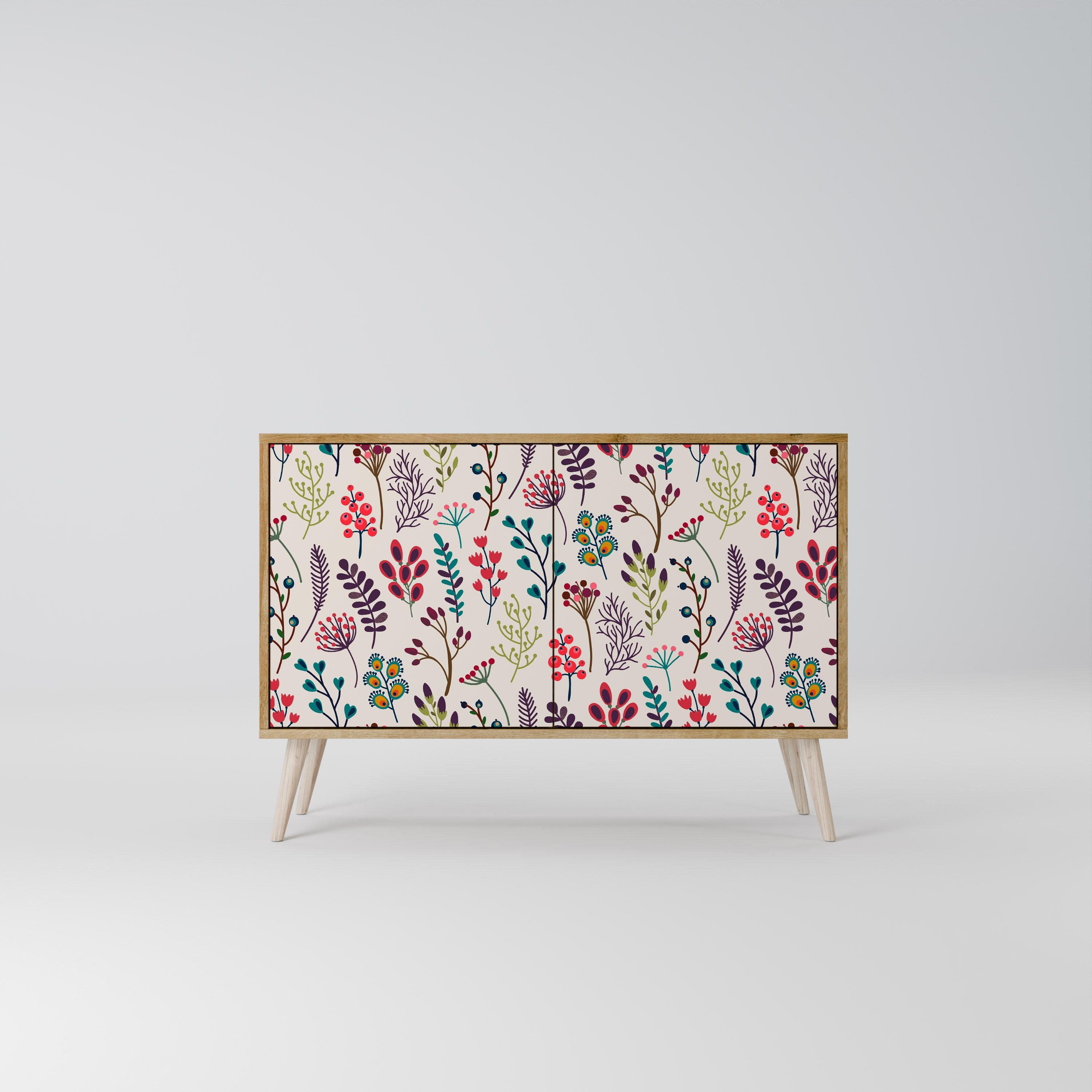 AUTUMN SUNDRIES Sideboard mit 2 Türen in Eichenoptik