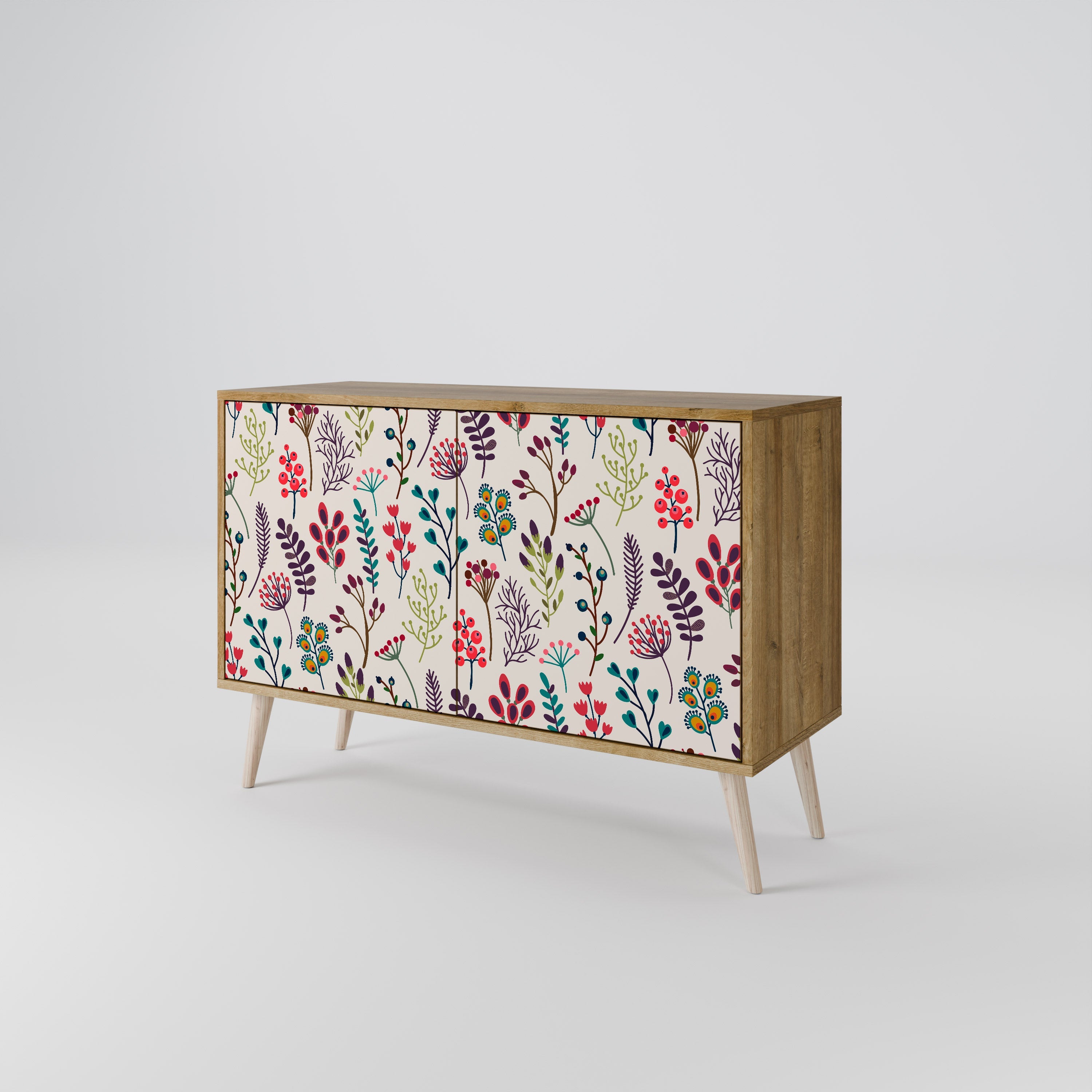 AUTUMN SUNDRIES Sideboard mit 2 Türen in Eichenoptik