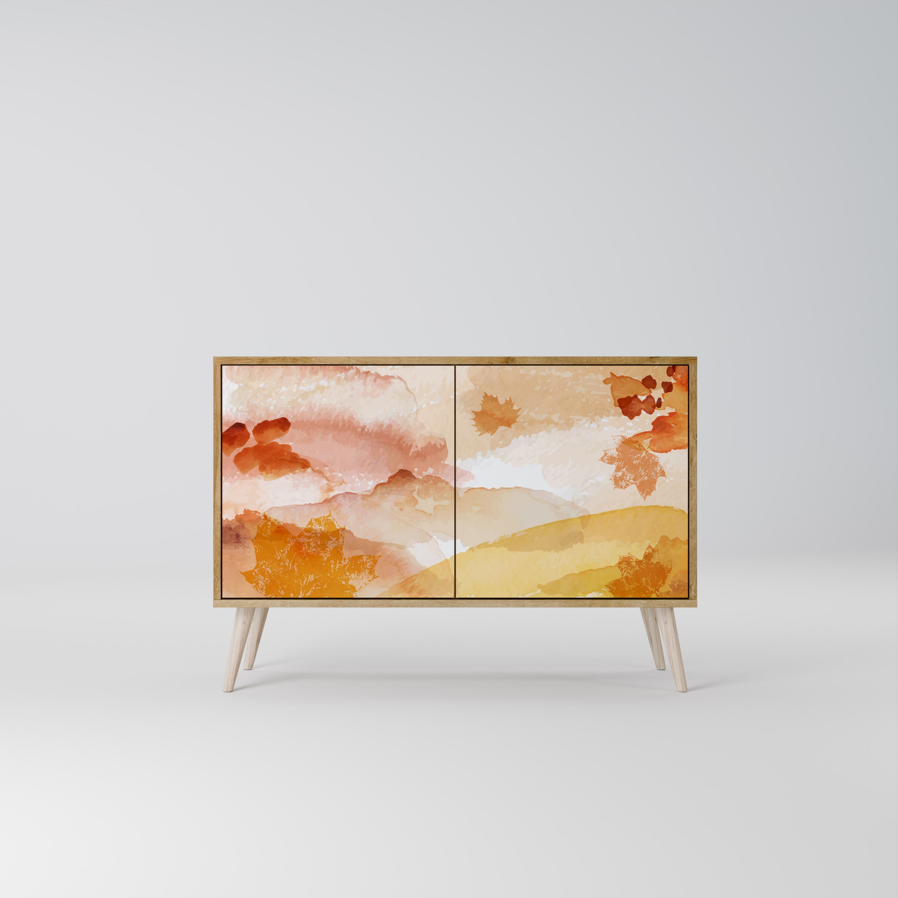 TRACES OF AUTUMN Sideboard mit 2 Türen in Eichenoptik