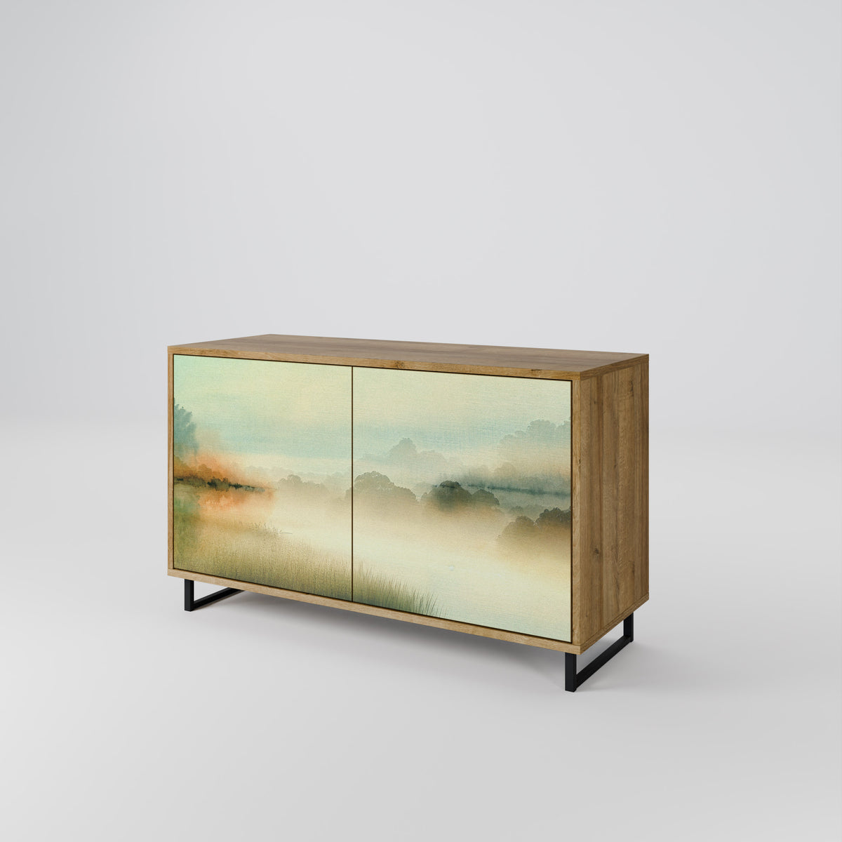 MORNING BY THE LAKE 2-türiges Sideboard