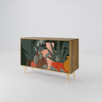 TROPICAL COMPOSITION 2-Door Sideboard in Oak Effect