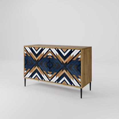 ARTFUL GEOMETRY 2-Door Sideboard