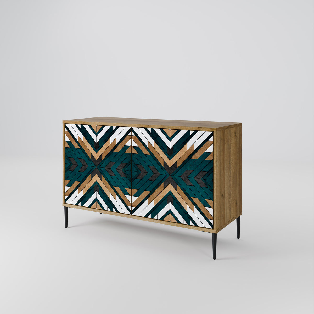 ARTISTIC GEOMETRY 2-türiges Sideboard
