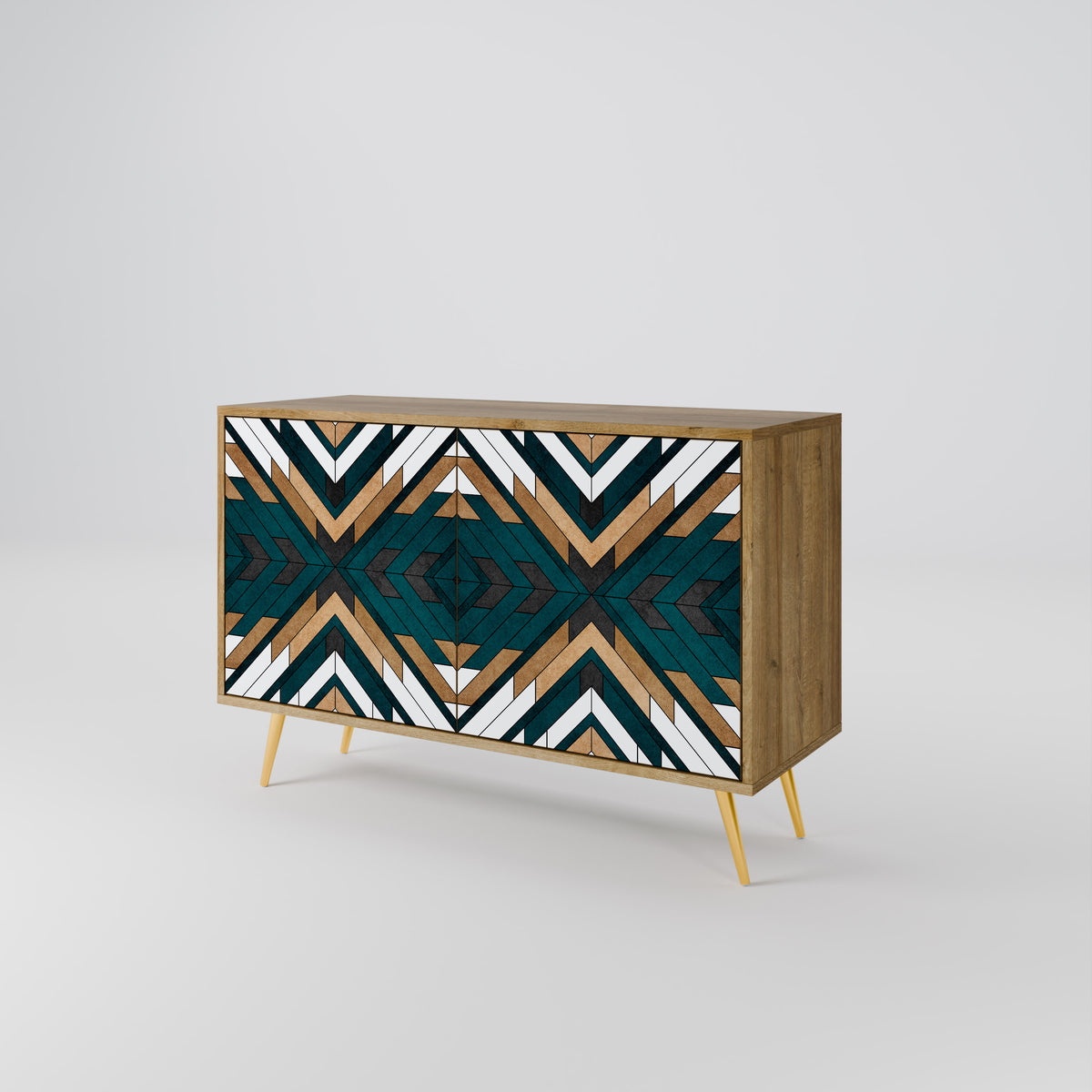 ARTISTIC GEOMETRY 2-türiges Sideboard