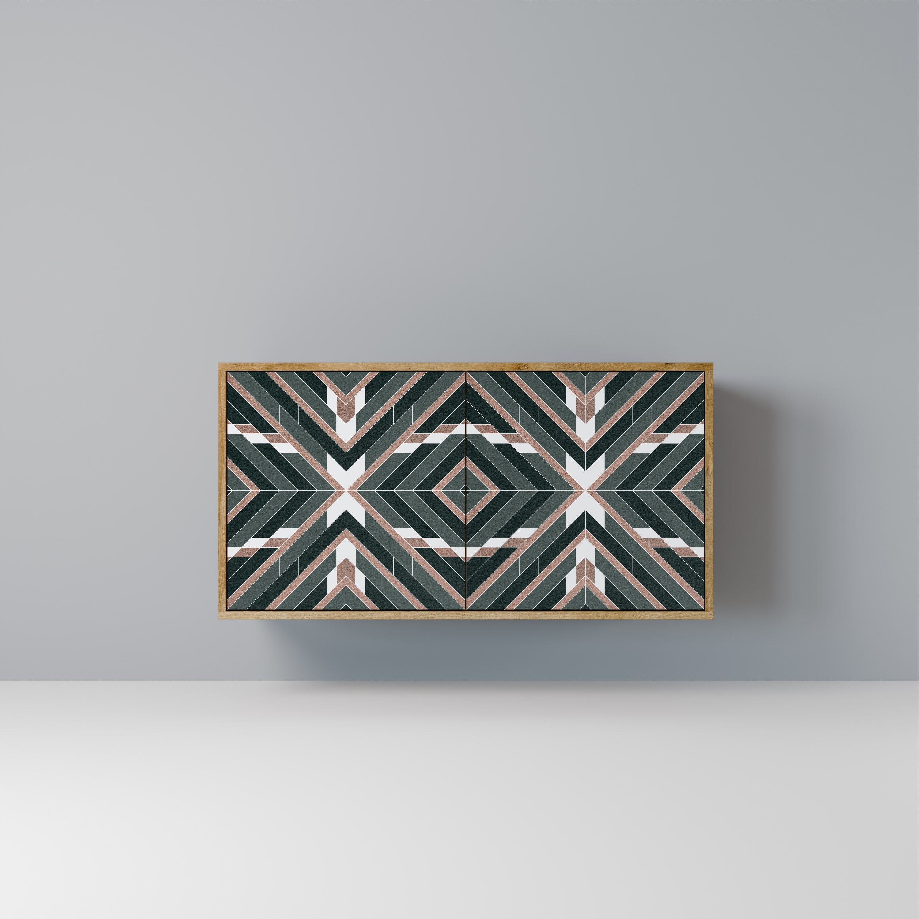 DIMENSION DELIGHTS Sideboard mit 2 Türen in Eichenoptik