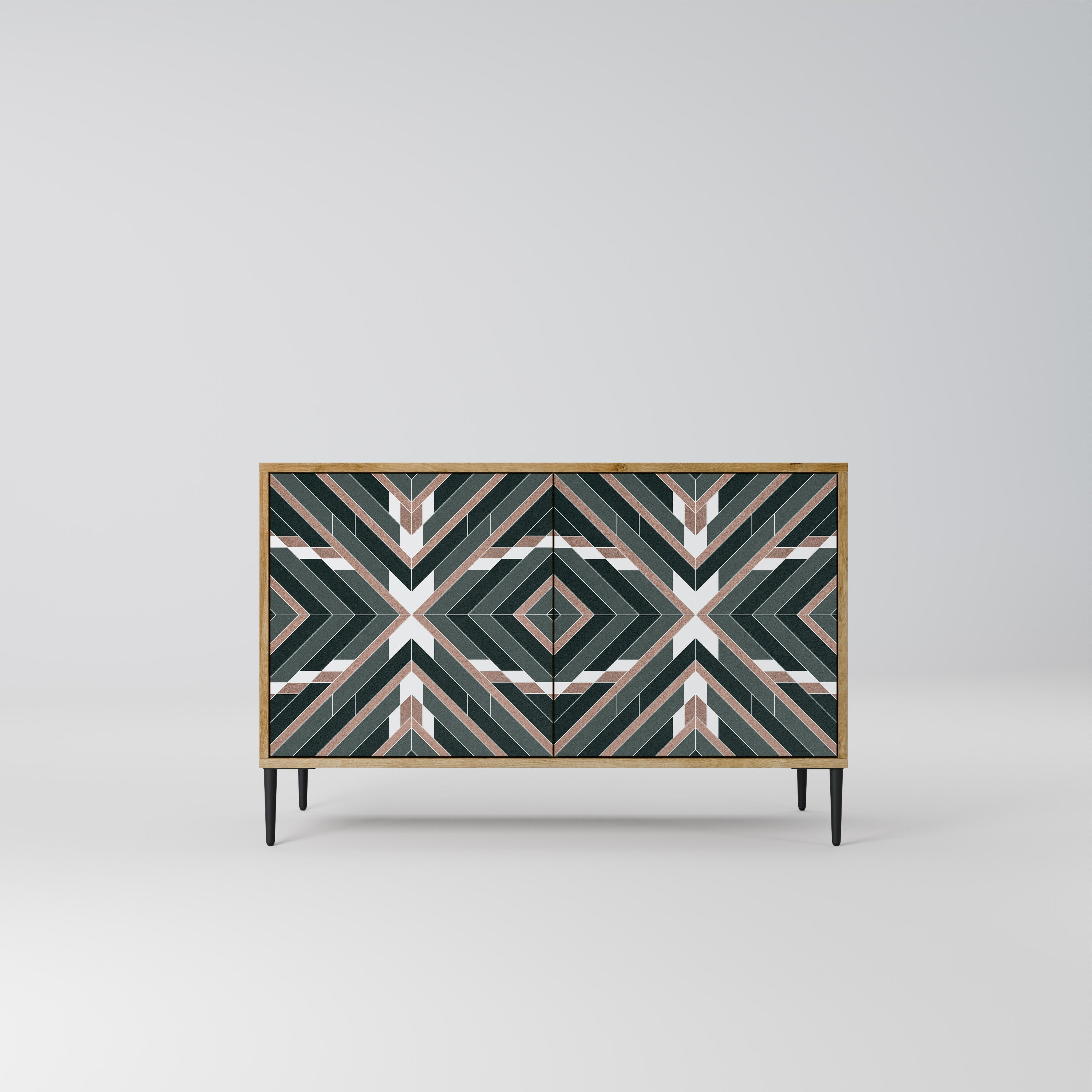 DIMENSION DELIGHTS Sideboard mit 2 Türen in Eichenoptik