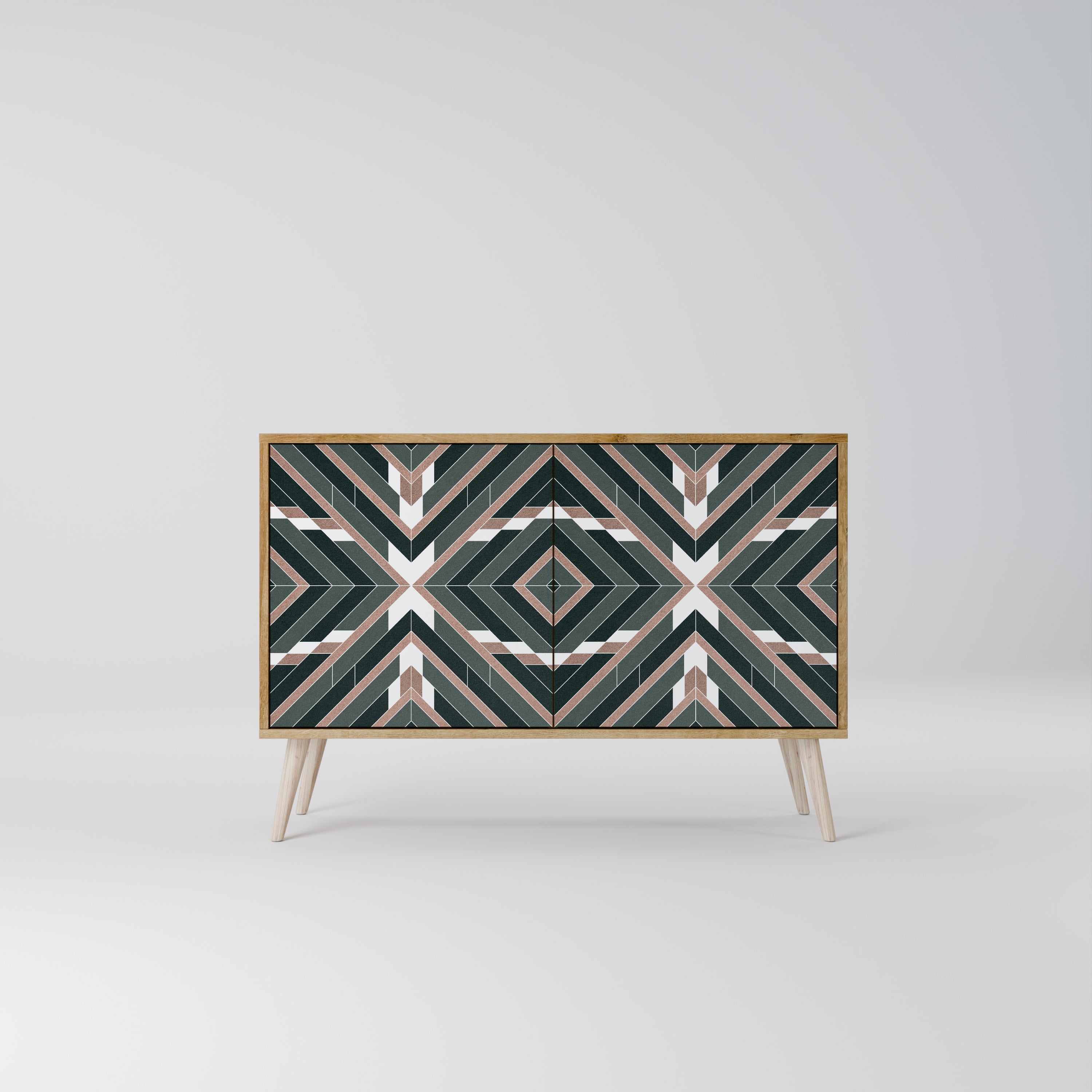DIMENSION DELIGHTS Sideboard mit 2 Türen in Eichenoptik