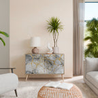 TIMELESS GLIDE 2-Door Sideboard in Oak Effect