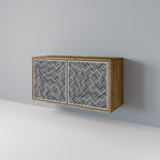 TEMPORARY SEQUENCE 2-Door Sideboard in Oak Effect
