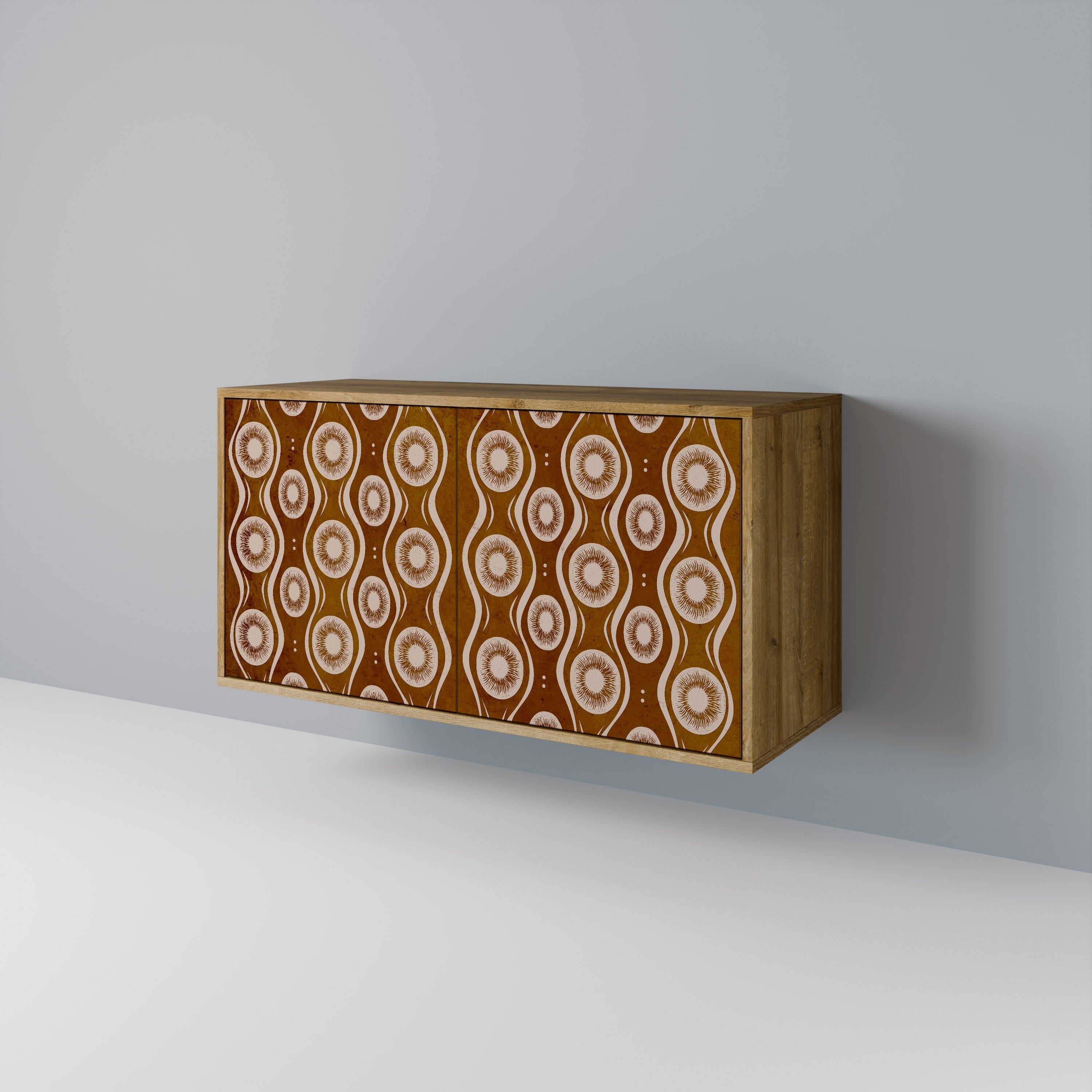 BROWN EYES 2-türiges Sideboard in Eichenoptik