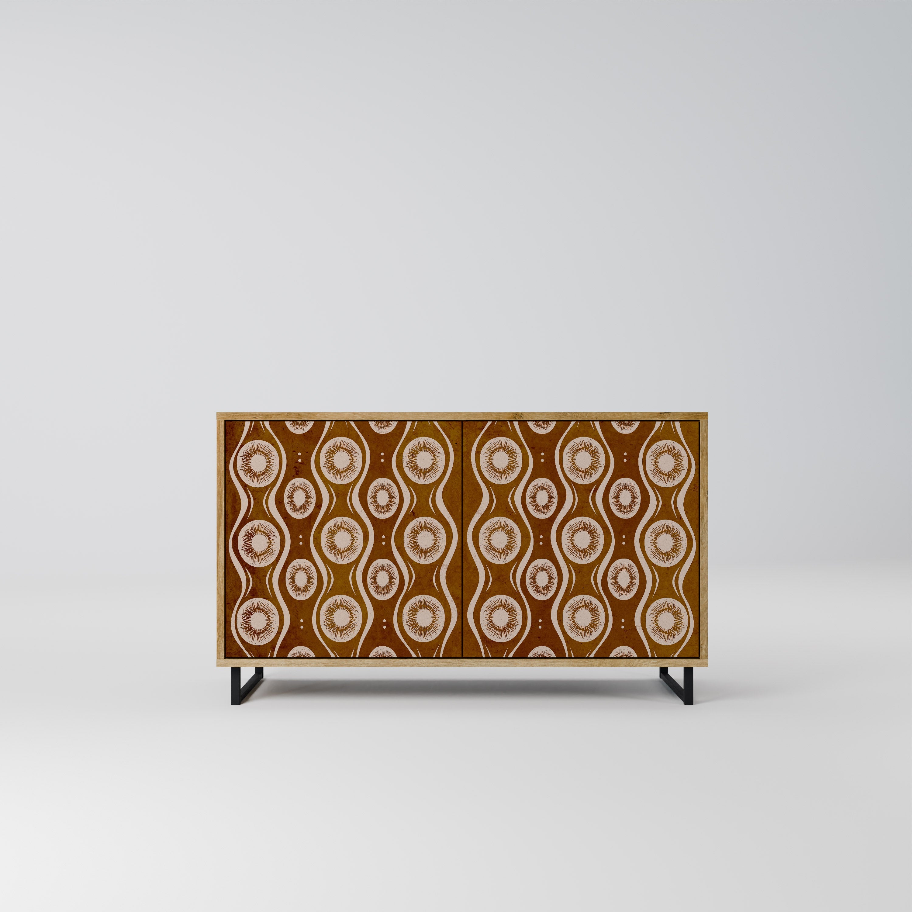 BROWN EYES 2-türiges Sideboard in Eichenoptik
