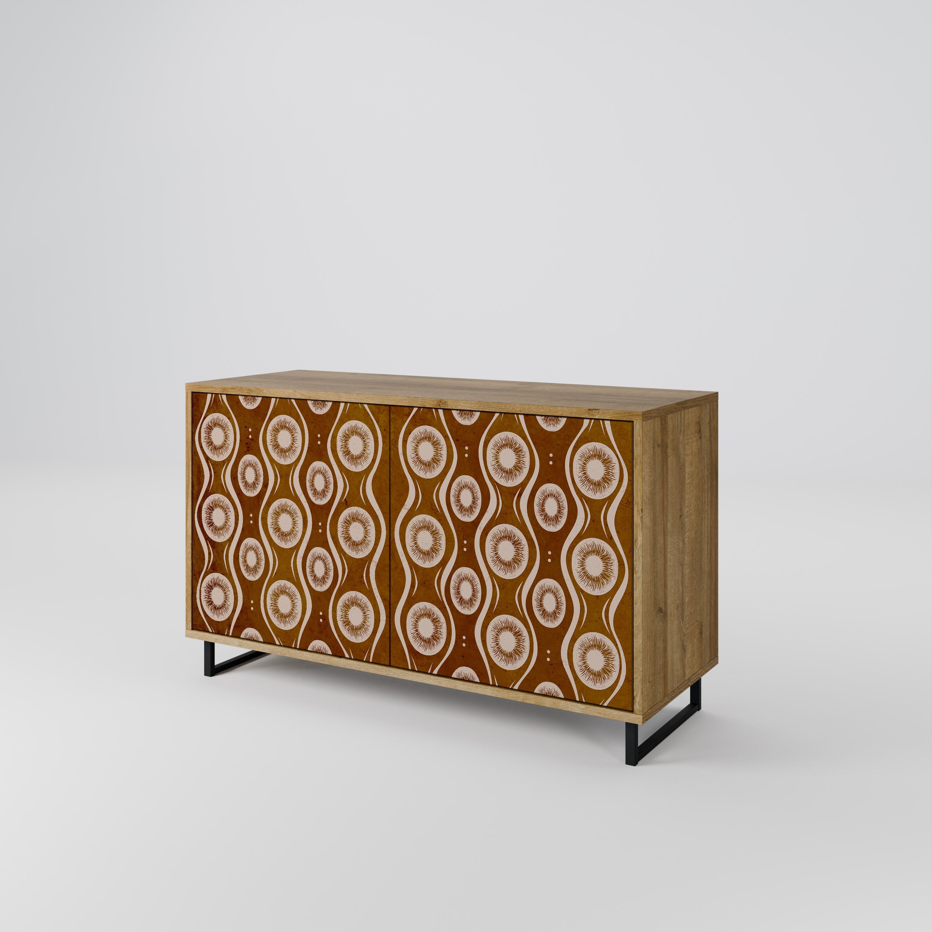 BROWN EYES 2-türiges Sideboard in Eichenoptik