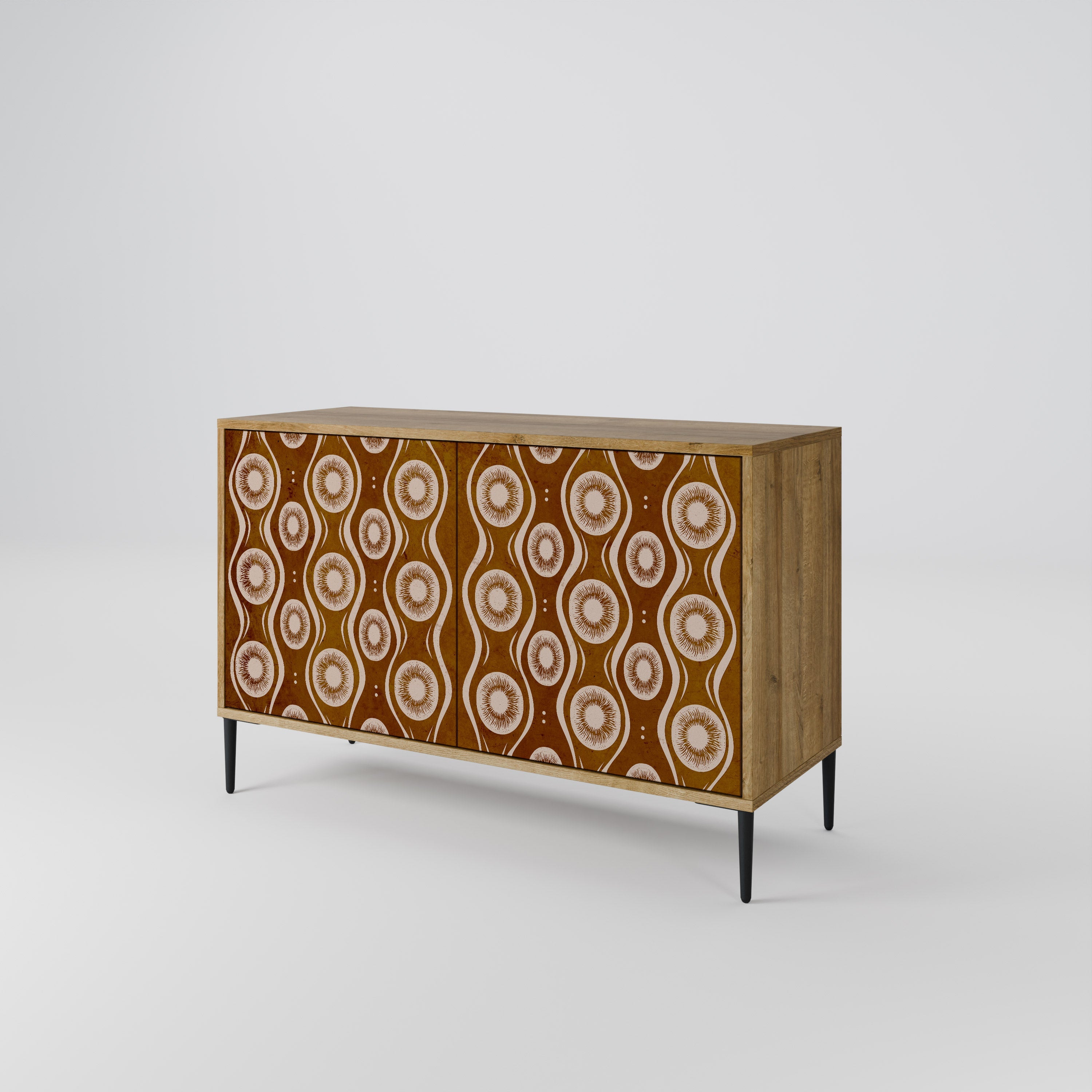 BROWN EYES 2-türiges Sideboard in Eichenoptik