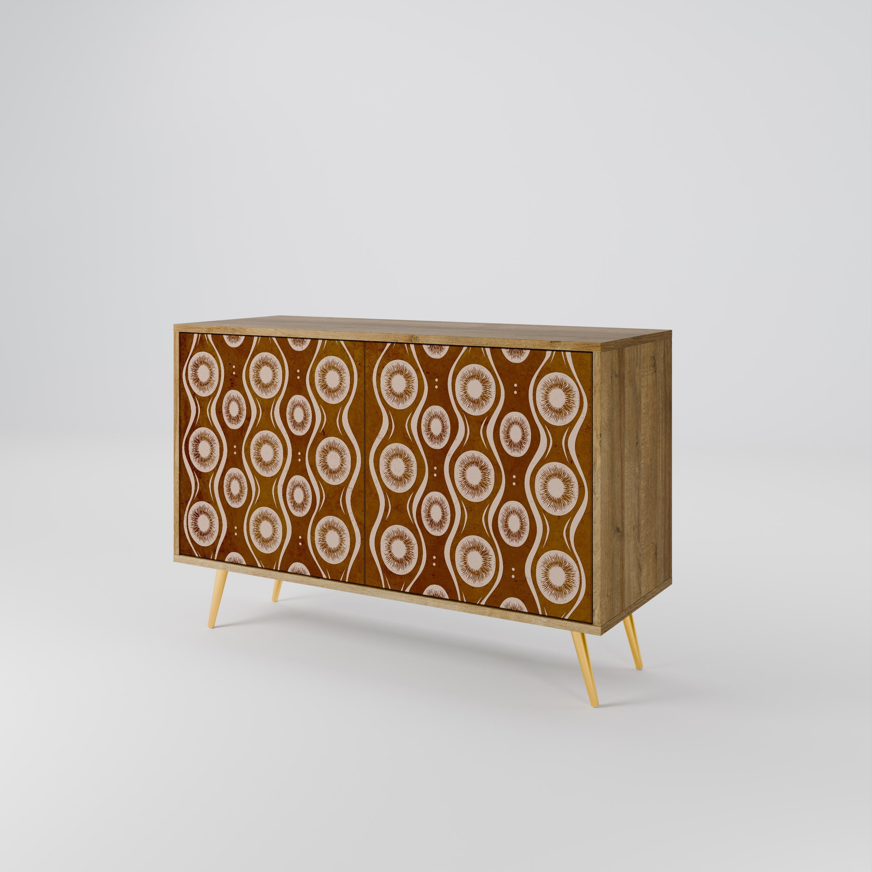 BROWN EYES 2-türiges Sideboard in Eichenoptik