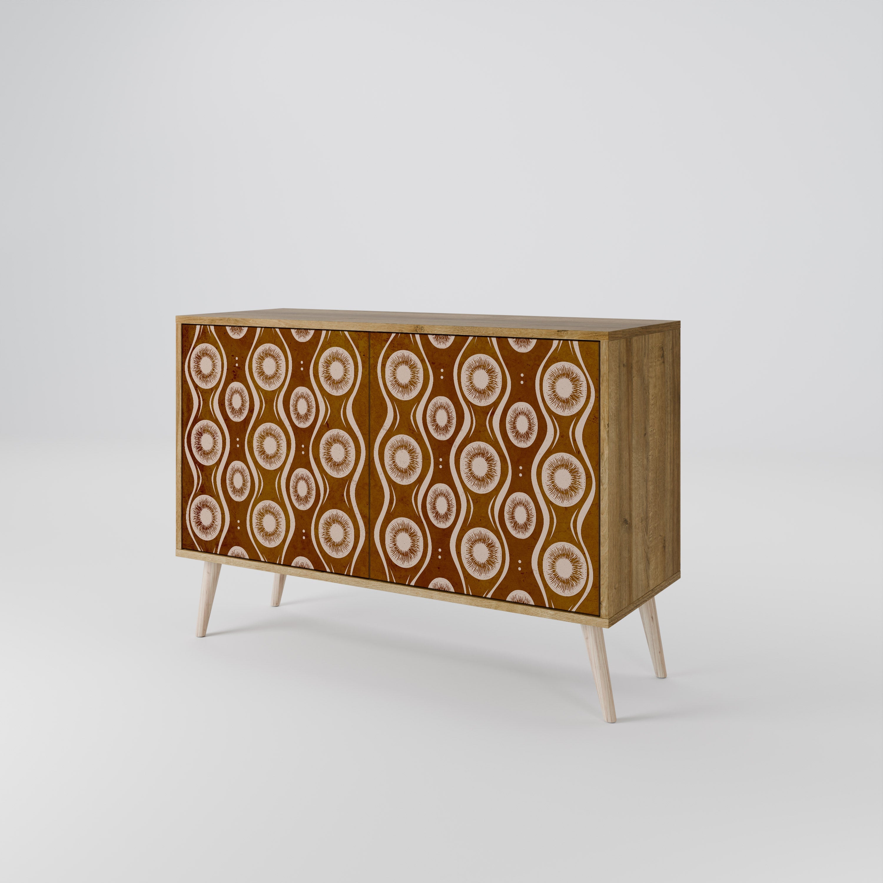 BROWN EYES 2-türiges Sideboard in Eichenoptik