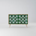 GREEN EYES 2-Door Sideboard in Oak Effect