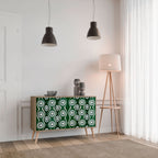 GREEN EYES 2-Door Sideboard in Oak Effect
