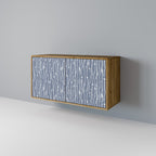 GRAPHITE RAIN 2-Door Sideboard in Oak Effect