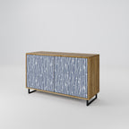 GRAPHITE RAIN 2-Door Sideboard in Oak Effect