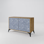 GRAPHITE RAIN 2-Door Sideboard in Oak Effect
