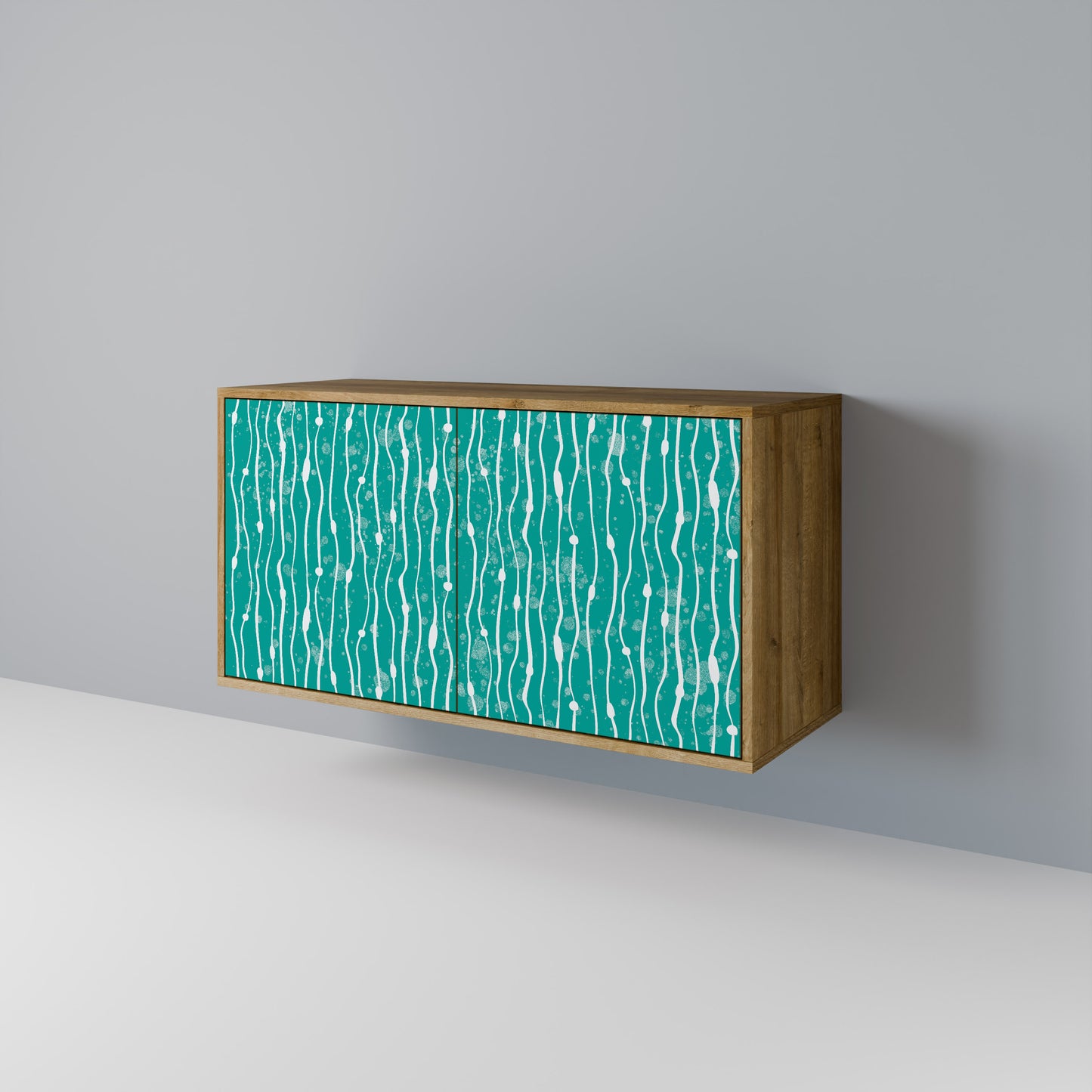 TURQUOISE RAIN 2-türiges Sideboard