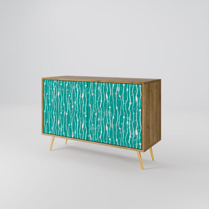 TURQUOISE RAIN 2-türiges Sideboard