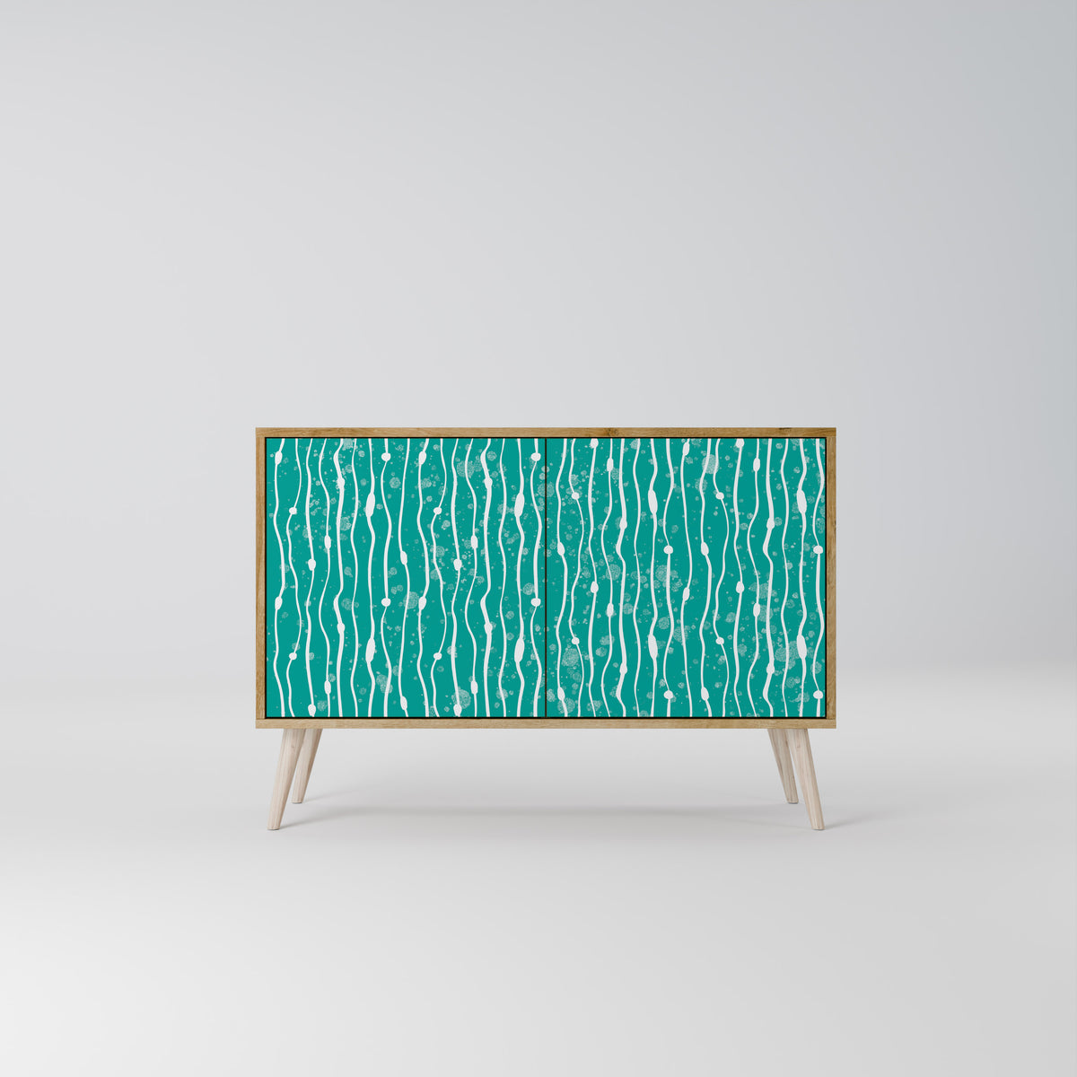 TURQUOISE RAIN 2-türiges Sideboard