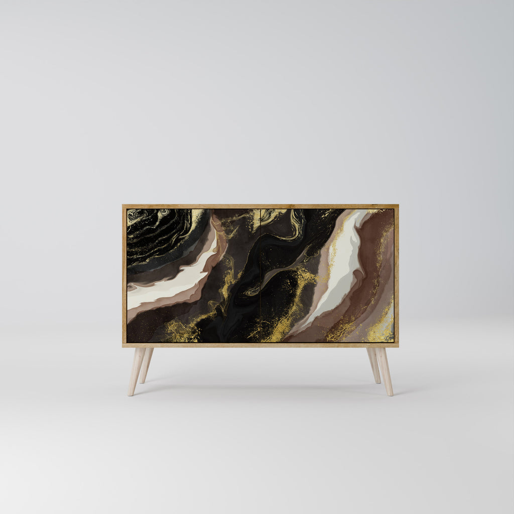 GOLD DUST 2-türiges Sideboard in Eichenoptik