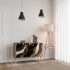 GOLD DUST 2-Door Sideboard in Oak Effect