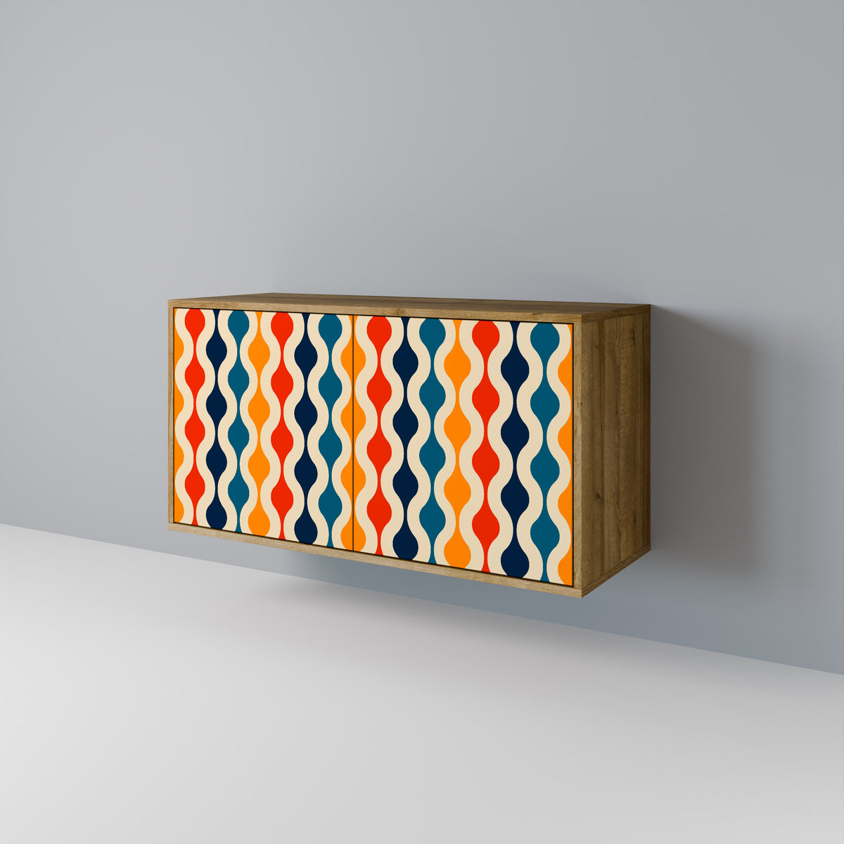 COLORFUL NOSTALGIA 2-türiges Sideboard