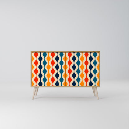 COLORFUL NOSTALGIA 2-türiges Sideboard