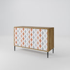 HAZY NOSTALGIA 2-Door Sideboard in Oak Effect