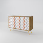 HAZY NOSTALGIA 2-Door Sideboard in Oak Effect
