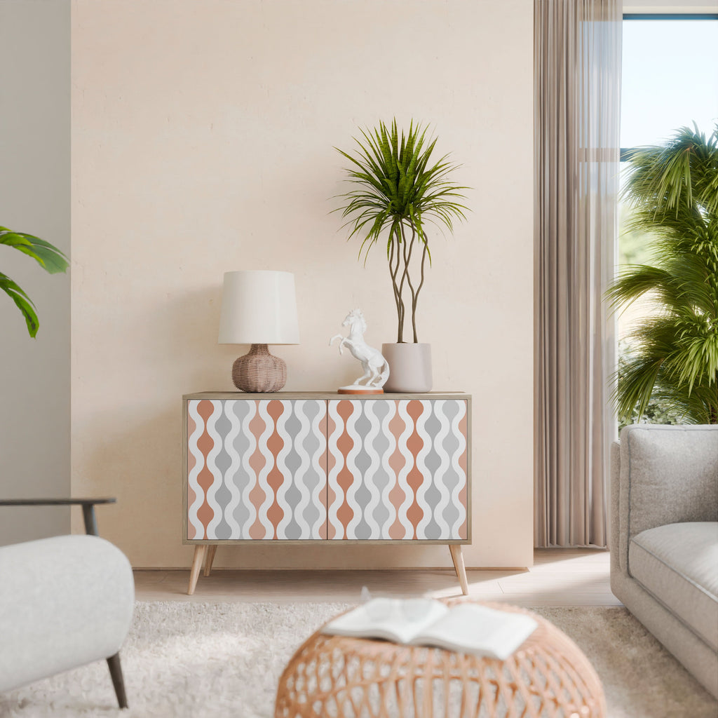 HAZY NOSTALGIA 2-türiges Sideboard in Eichenoptik