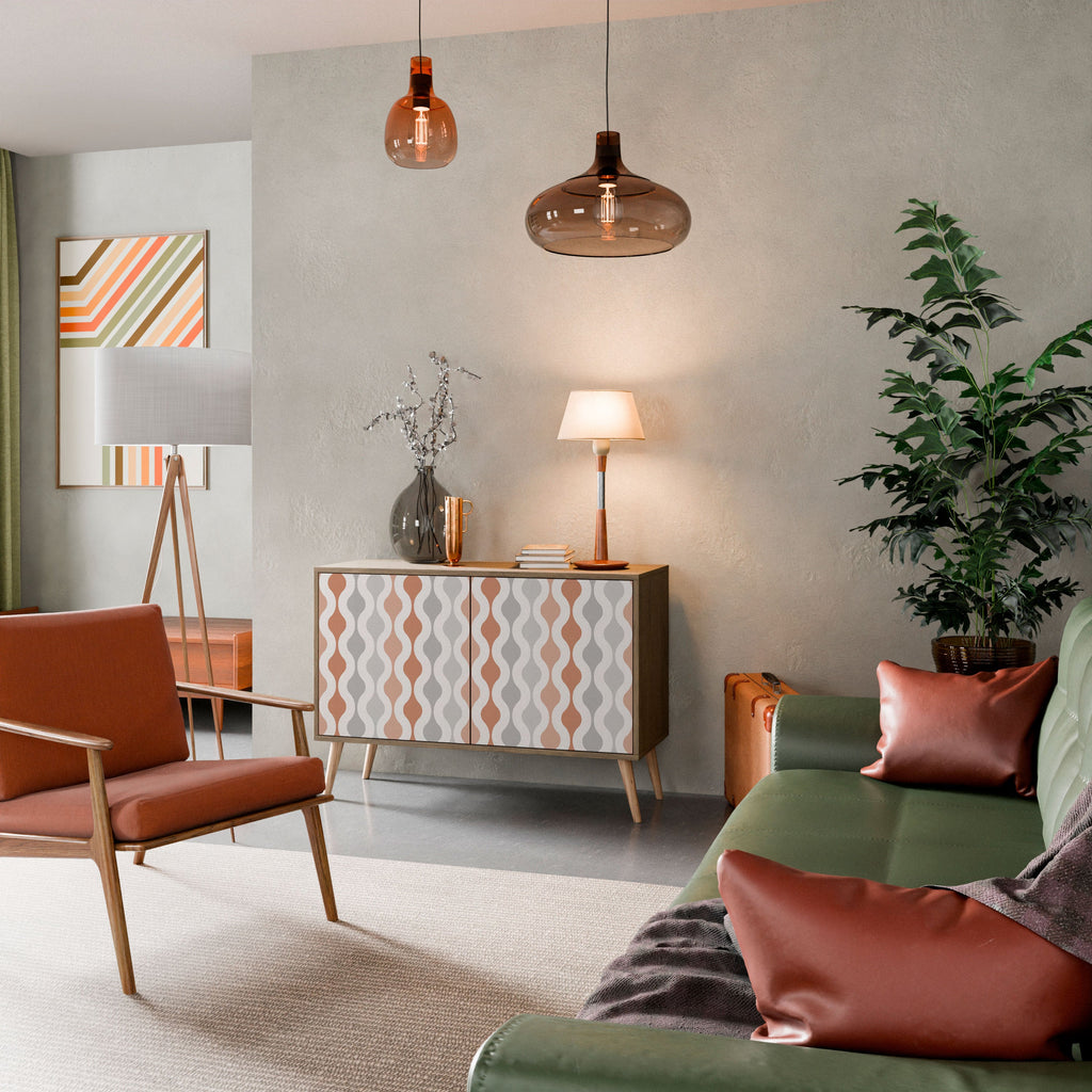 HAZY NOSTALGIA 2-türiges Sideboard in Eichenoptik