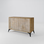 SCREEN ERROR Sideboard mit 2 Türen in Eiche-Optik