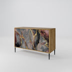 GOLDEN TIDES 2-Door Sideboard in Oak Effect