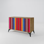 ETHNIC MEXICAN 2-Door Sideboard in Oak Effect