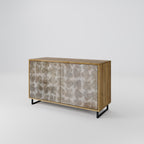 SLIGHTLY BLURRED 2-Door Sideboard in Oak Effect