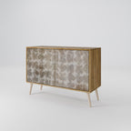 SLIGHTLY BLURRED 2-Door Sideboard in Oak Effect
