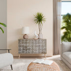 SLIGHTLY BLURRED 2-Door Sideboard in Oak Effect