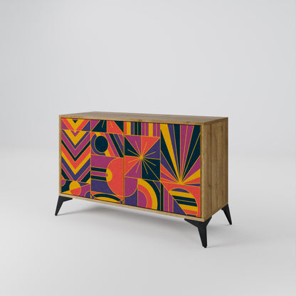 ELECTRIC PATTERNS 2-türiges Sideboard